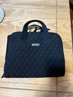 Vera Bradley Black Quilted Hanging Organizer